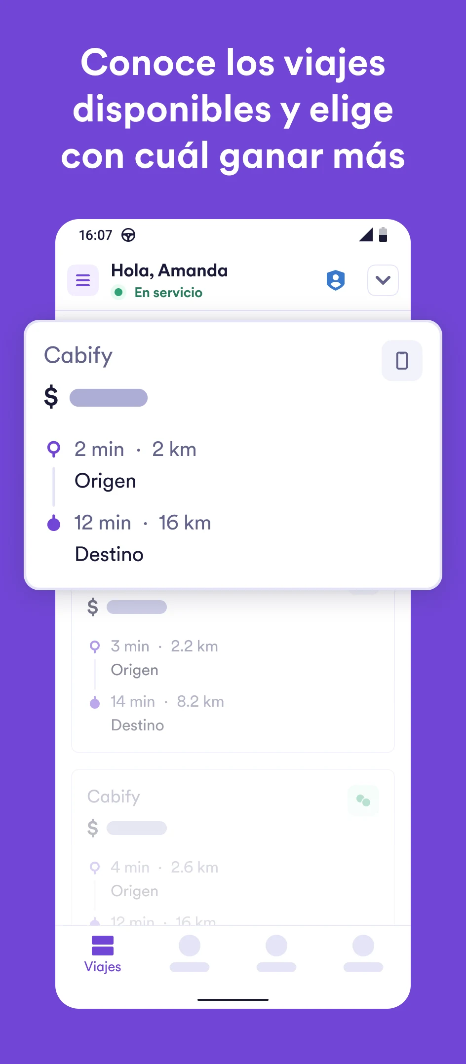 Cabify Driver: app conductores screenshot